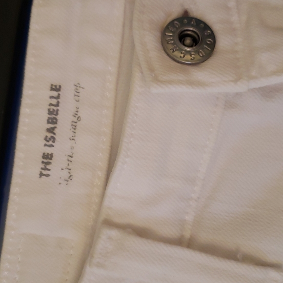 🌟White AG jeans🌟 Isabelle high rise straight leg ankle - Picture 6 of 11